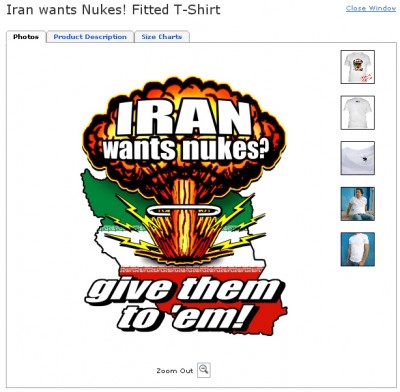 Iran Wants Nukes T-Shirt.JPG