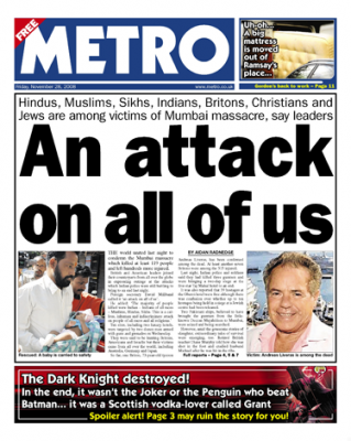 Metro, 28 November 2008.png