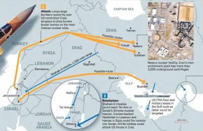 possible routes for an Israeli bombardment of Iran.jpg